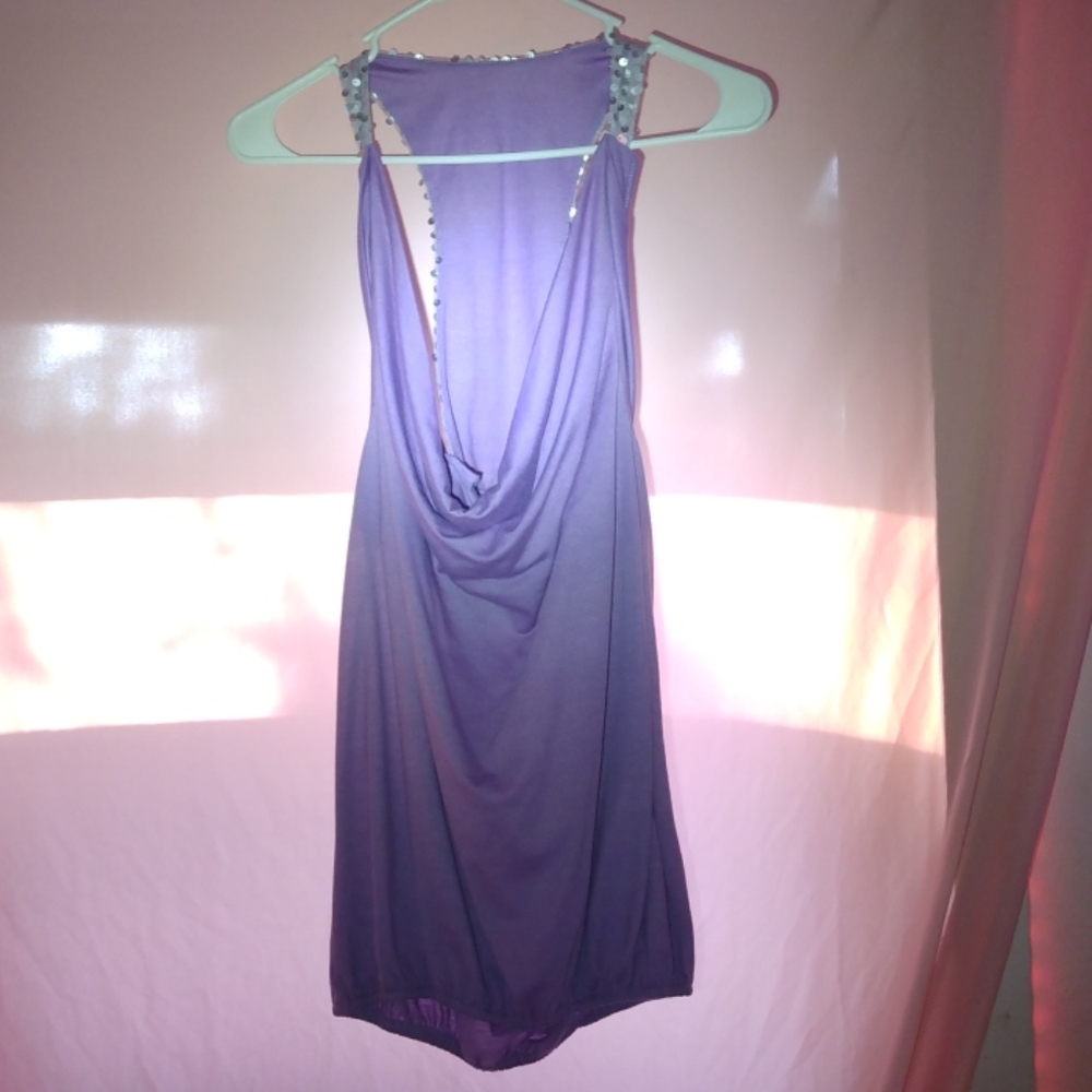 Lavender Dress shirt  size Large